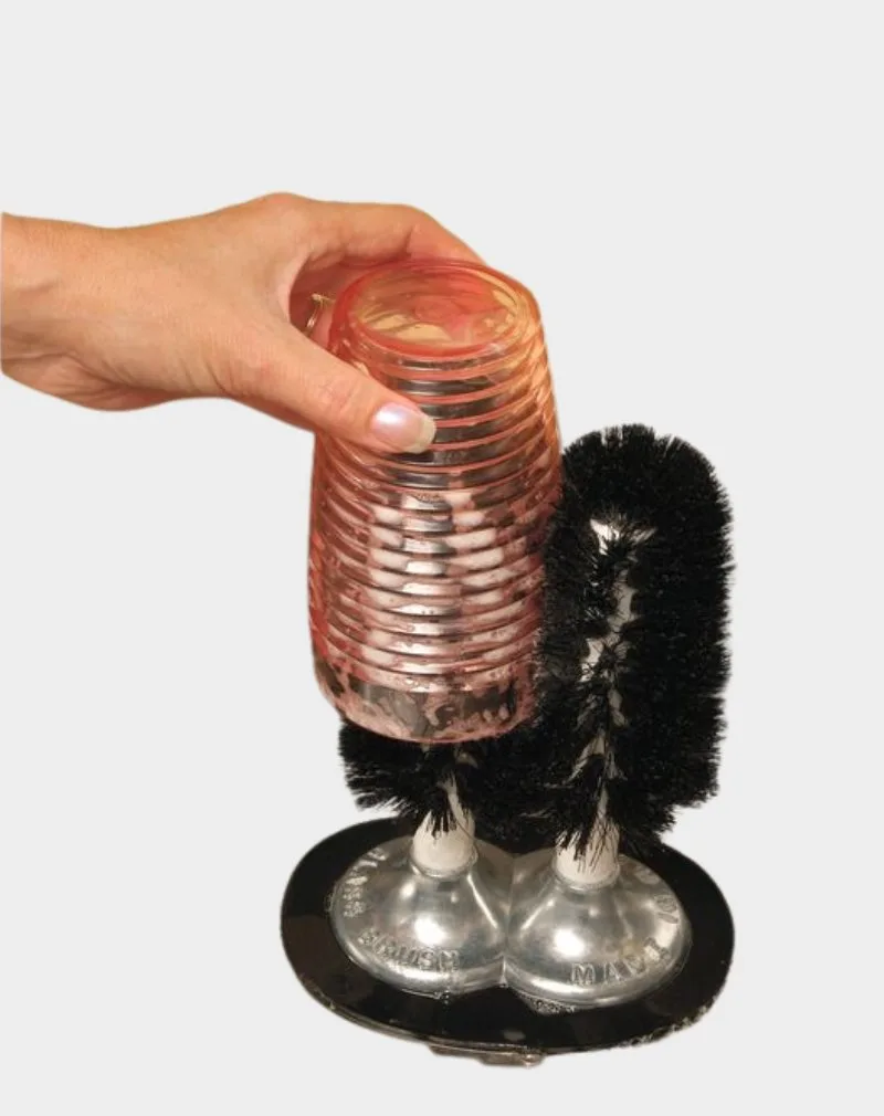 Brosses lave-verres ventouses