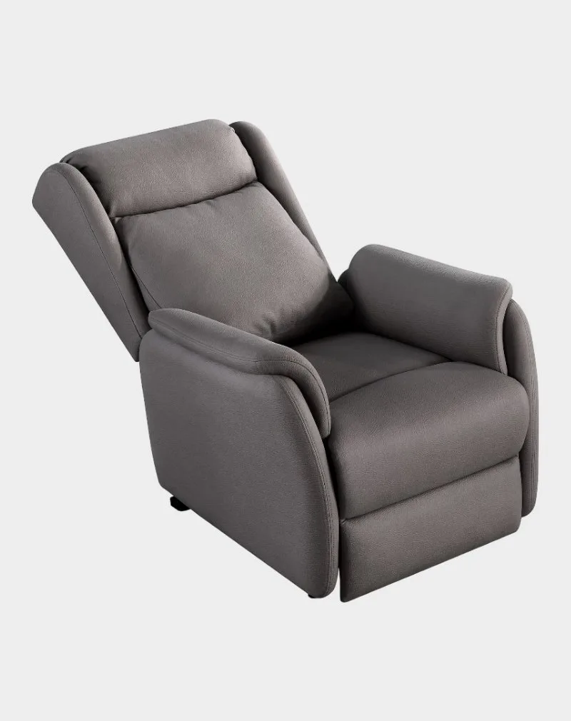 Come Fauteuil releveur 2 moteurs dossier microfibre gris