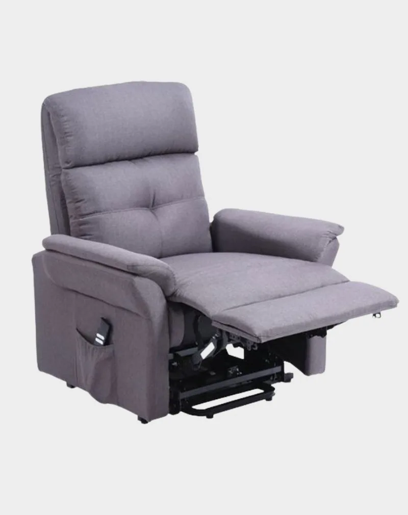 Diamant Fauteuil Releveur 2 moteurs assis tissus gris