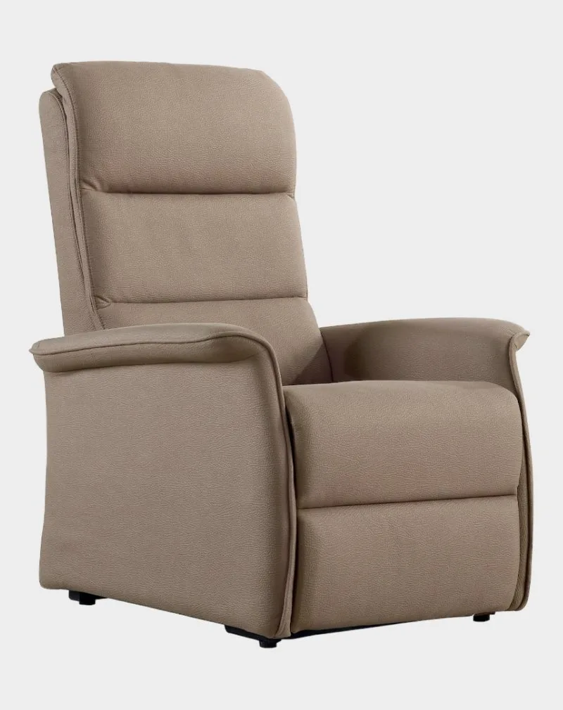 Milano fauteuil releveur 2 moteurs côté mastic microfibre