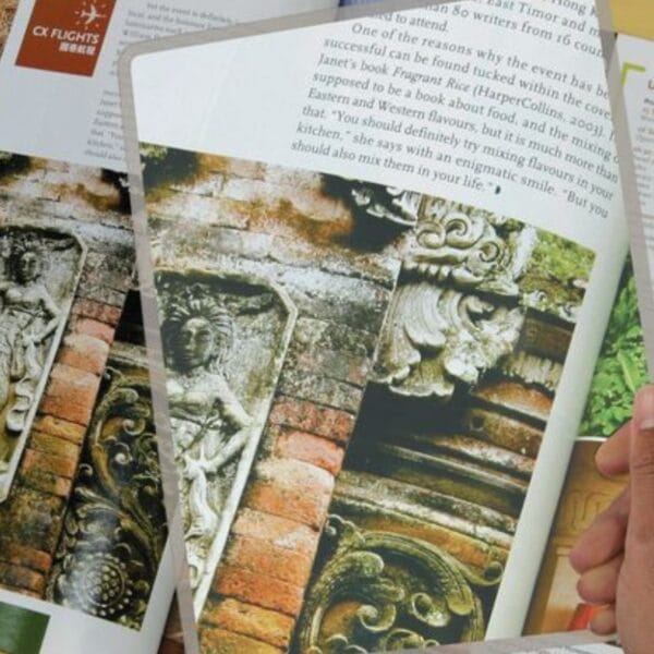 Page loupe rigide