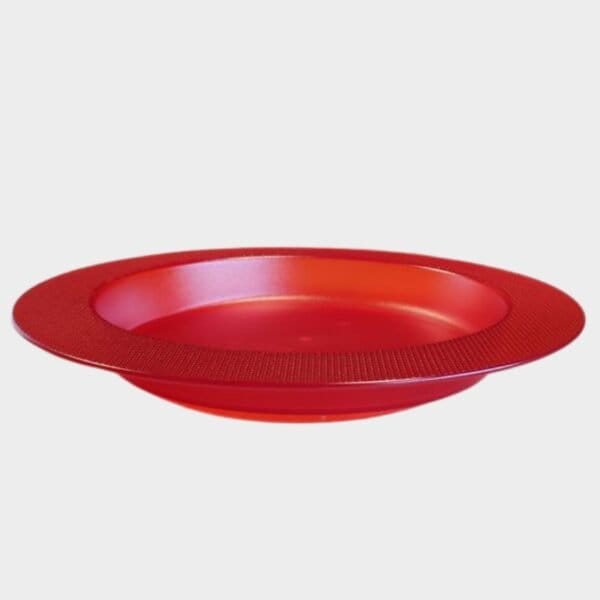 assiette ergo rouge