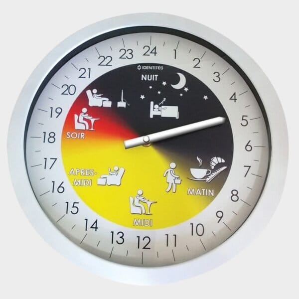 horloge 24 heures