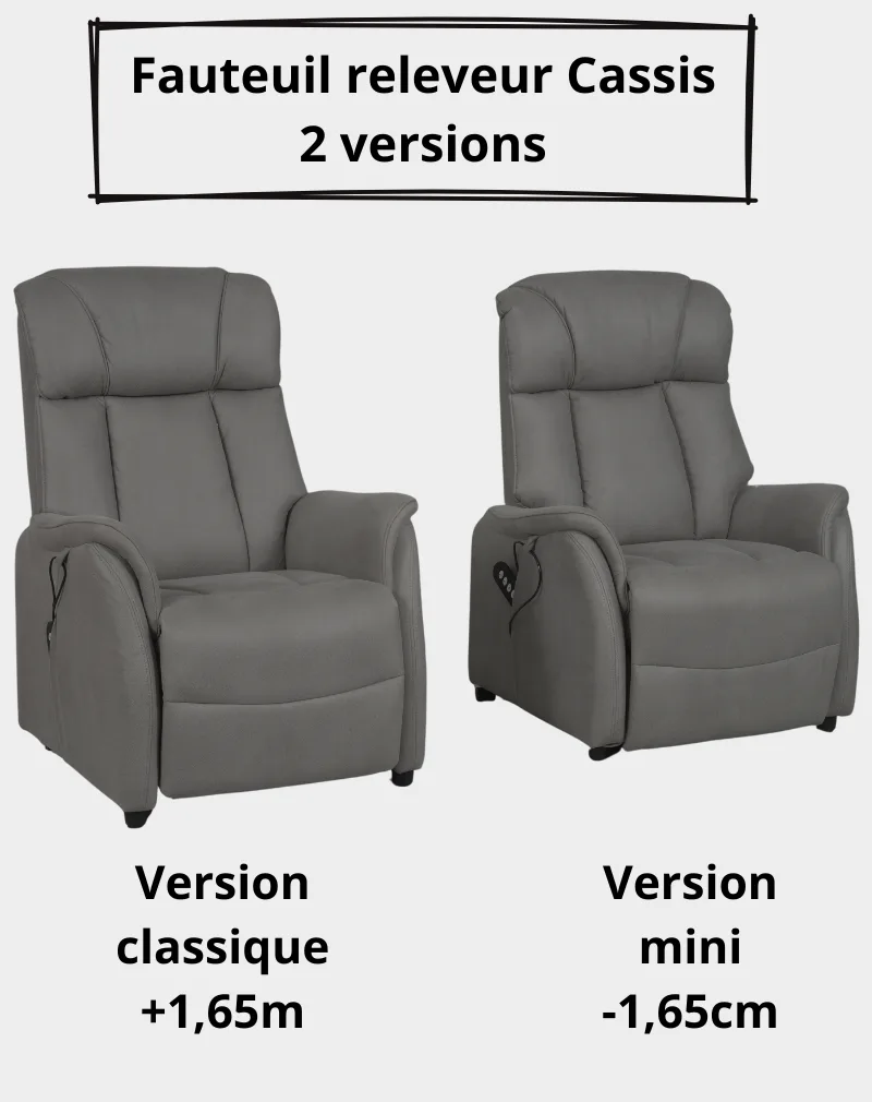 Menton Mini fauteuil releveur 2 moteurs – Image 4